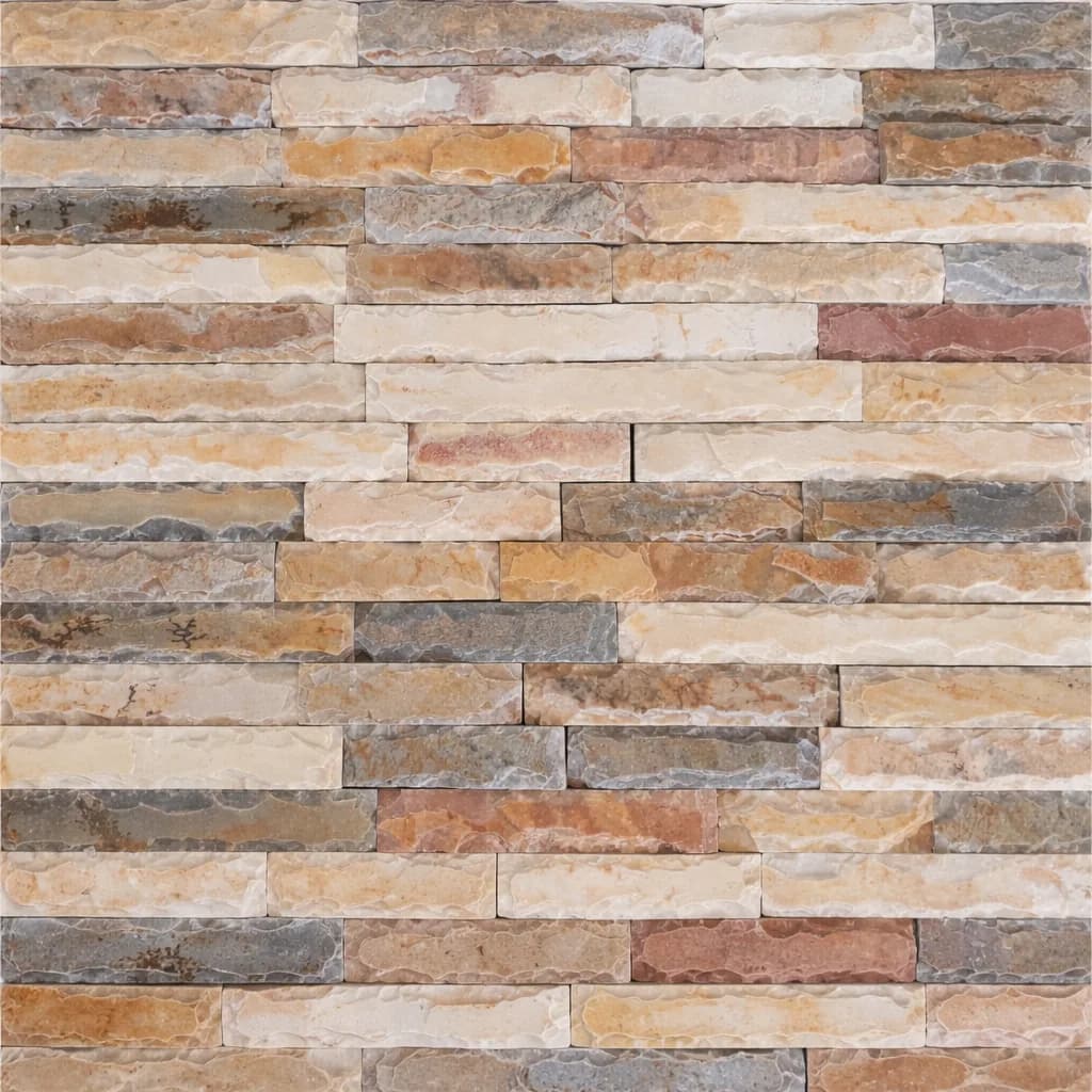 Quartzito Filete Serrado Almofadado